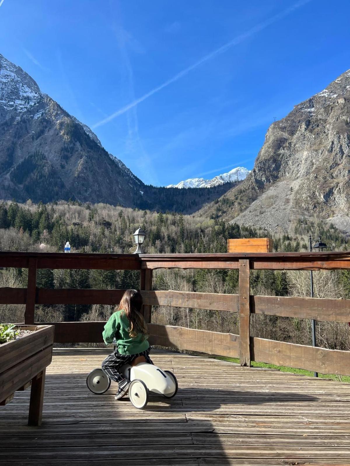 Hotel Au Bon Accueil Les Deux Alpes Exterior foto